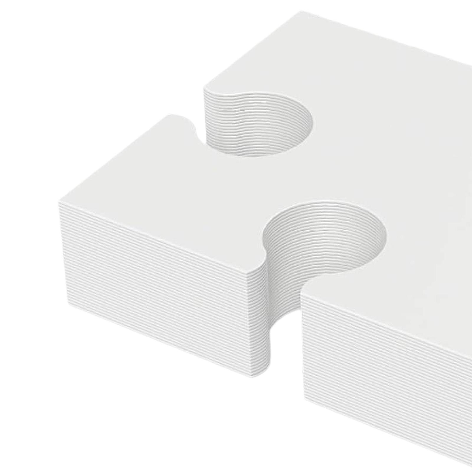 Puzzle Blank White - ชิ้นส่วนจิ๊กซอว์เปล่า 30 ชิ้น ของชำร่วยงานปาร์ตี้ สำหรับวาดเขียน ตกแต่ง