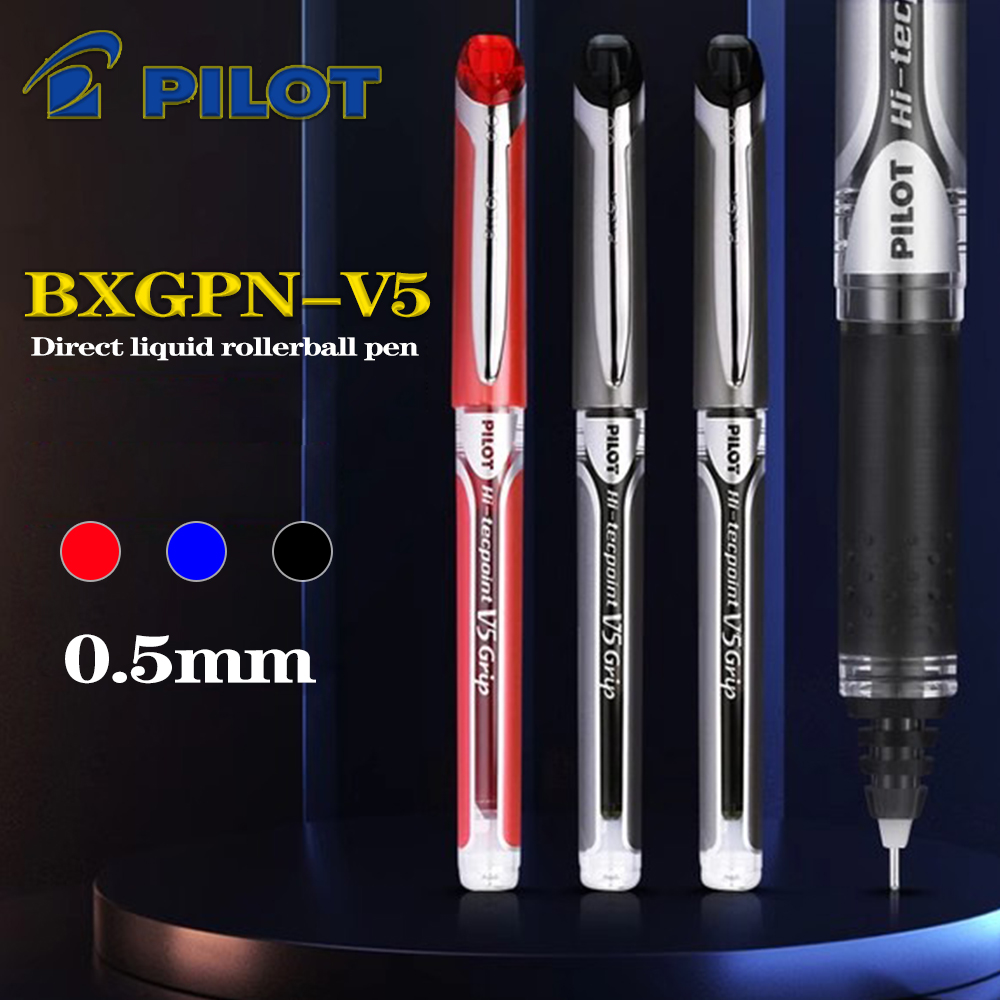 Pilot Pen V5 - 1PC นักบินญี่ปุ่นเจลปากกา BXGPN-V5 ตรง Liquid 0.5