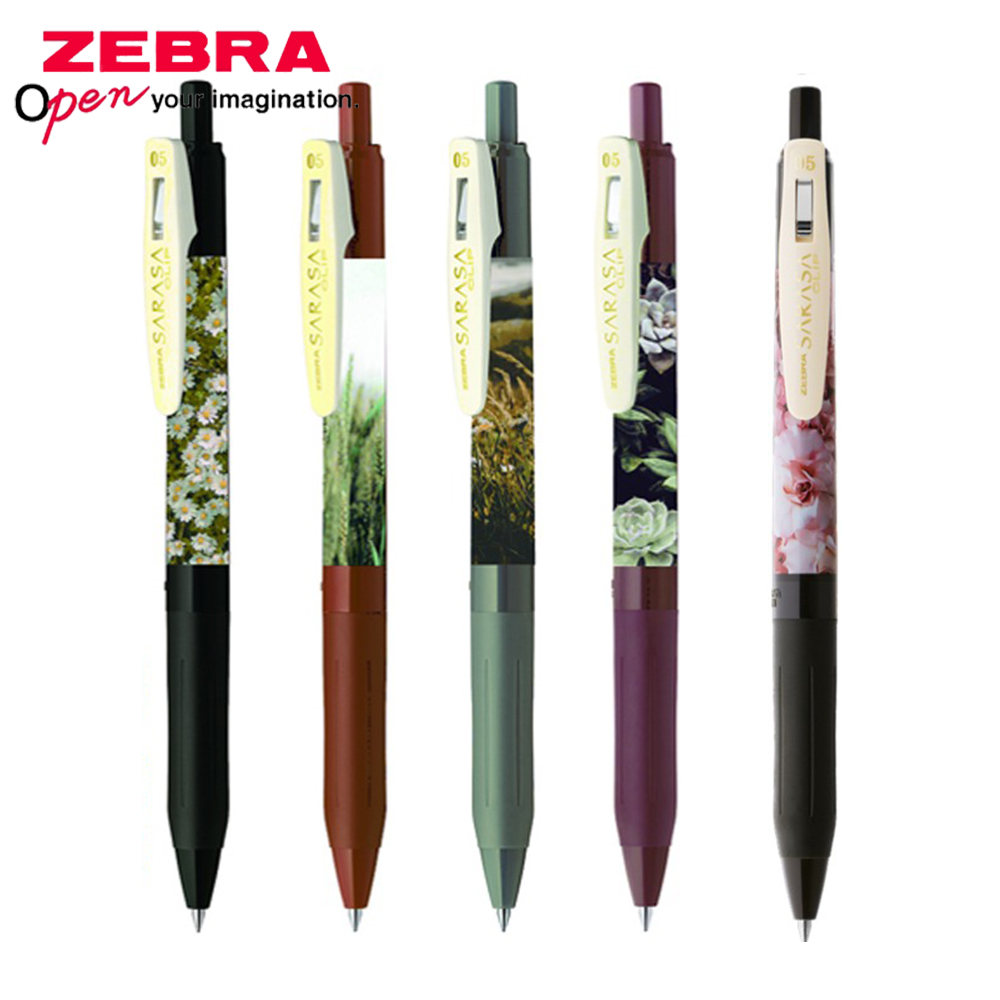 Zebra Pen Sarasa - 1pcs ญี่ปุ่น ZEBRA Retro ปากกาเจลสี SARASA