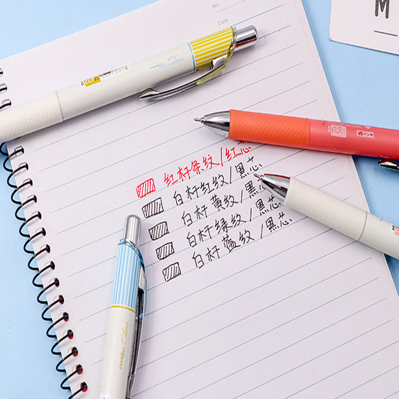 ปากกาเจลเพนเทลของแท้ หรือ ชุดร - Pentel Pen Energel บทวิจารณ์และราคา