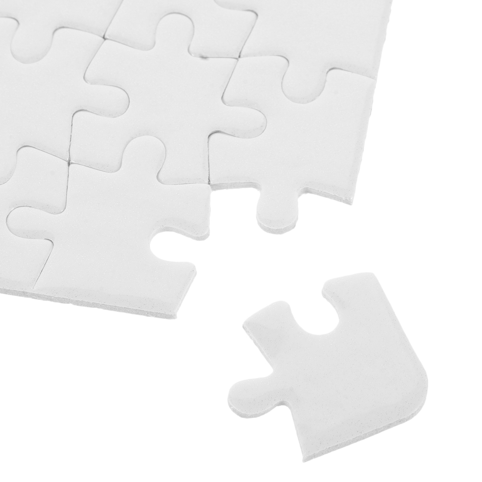 แผ่นจิ๊กซอว์เปล่า 4 แผ่น สีขาว - Puzzle Blank White บทวิจารณ์และราคา
