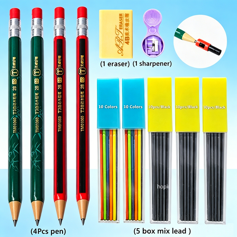 ดินสอเขียนแบบ ดินสอกด ชุดดินสอ - Staedtler Pencil Lumocolor บทวิจารณ์และราคา