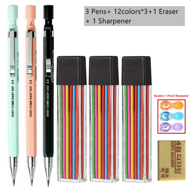 ชุดดินสอกด 2.0 มม. พร้อมไส้ดิน - Staedtler Pencil Lumocolor บทวิจารณ์และราคา
