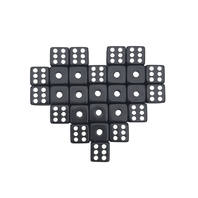 50ชิ้นลูกเต๋าสี่เหลี่ยมจัตุรัส - Puzzle Blank White บทวิจารณ์และราคา