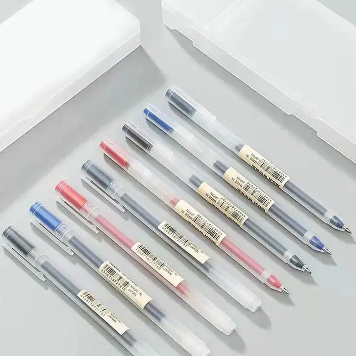 3-6 ชิ้น/เซ็ต 0.38mm Kawaii MU - Muji Stationery Gel Pen บทวิจารณ์และราคา