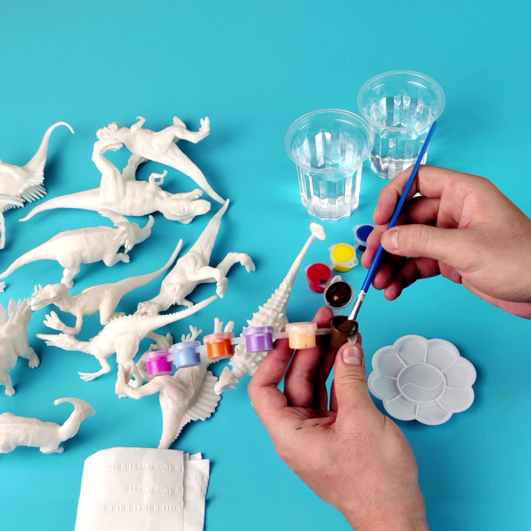 6 pcs/8 pcs, DIY ระบายสีของเล่ - Puzzle Blank White บทวิจารณ์และราคา