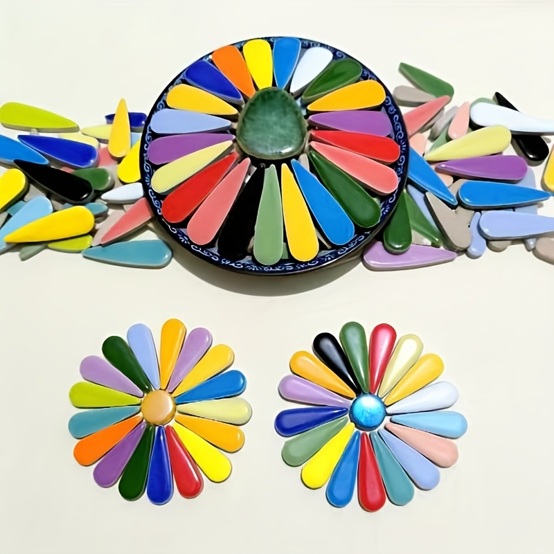 กระเบื้องโมเสคเซรามิกรูปหยดน้ำ - Ceramic Tile Blank บทวิจารณ์และราคา