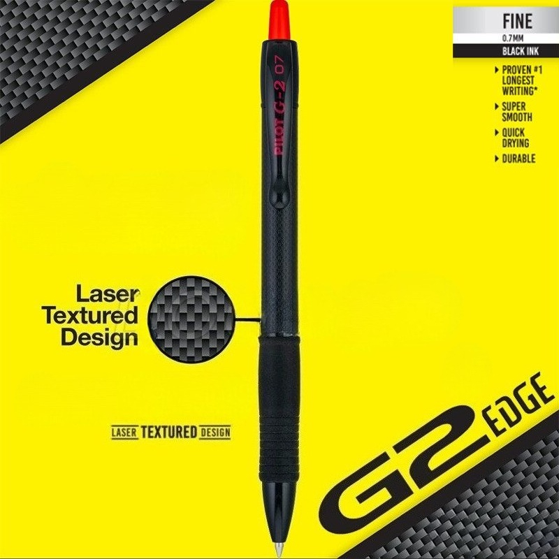 ปากกาลูกลื่นนักบินญี่ปุ่น ลายค - Pilot Pen G2 บทวิจารณ์และราคา