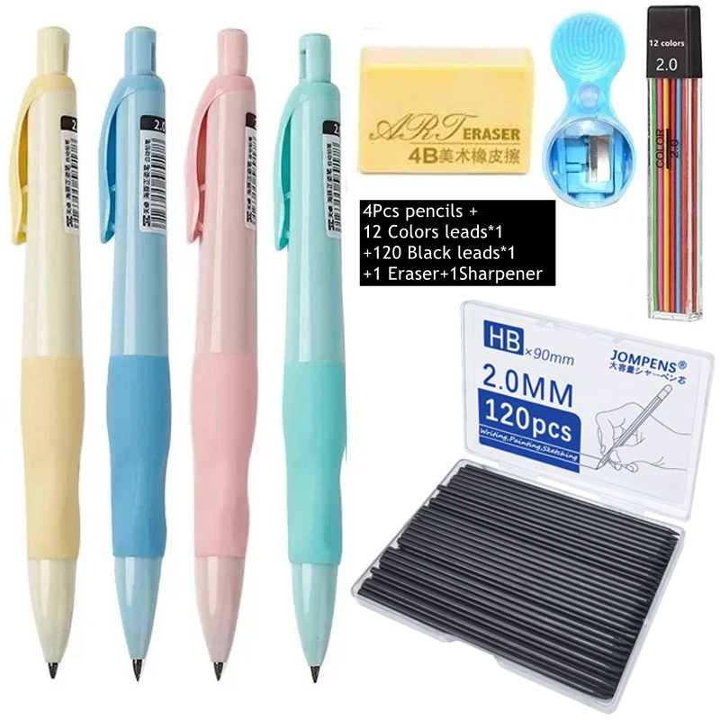 ชุดดินสอกด 2.0 มม. HB ไส้ดินสอ - Staedtler Pencil Lumocolor บทวิจารณ์และราคา