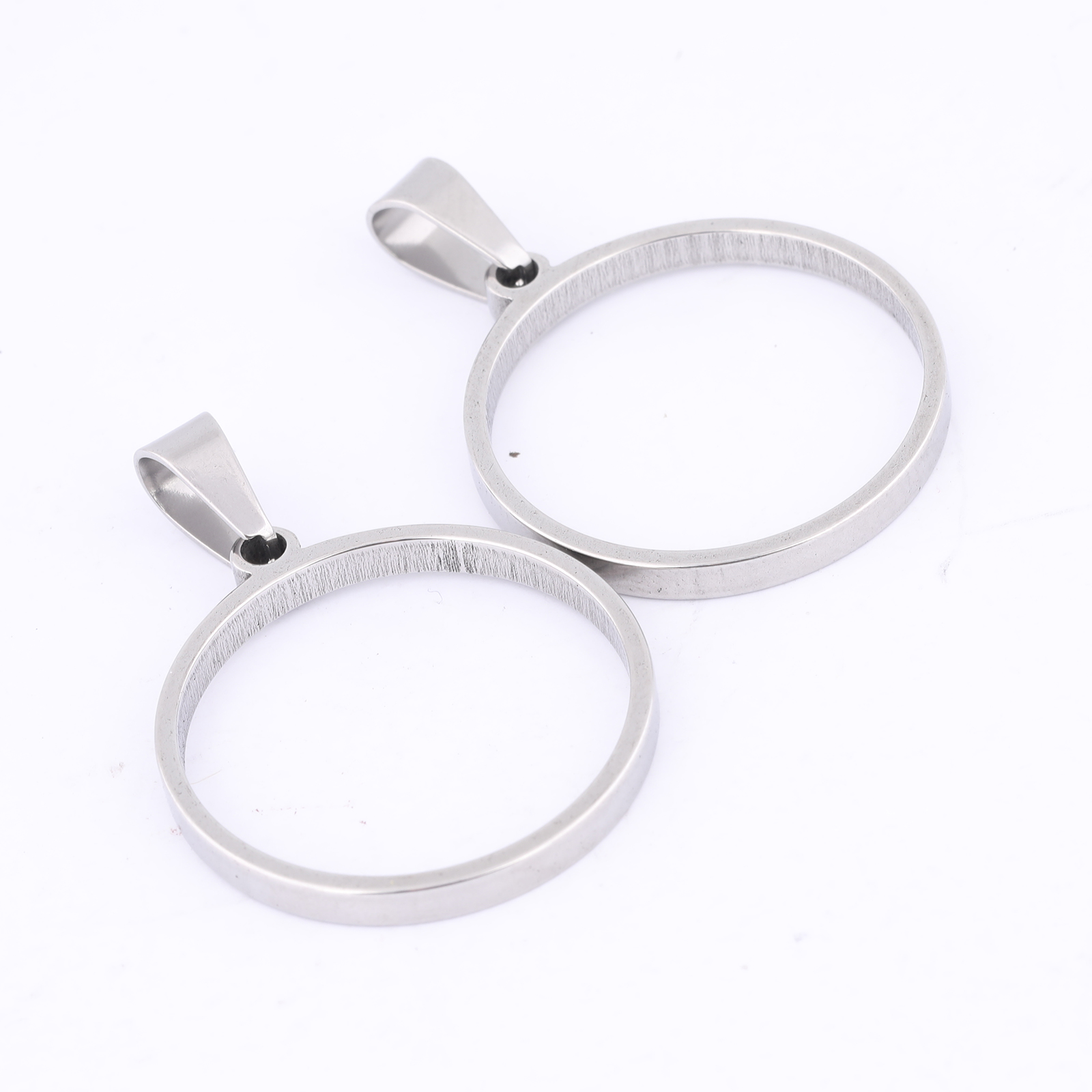 10pcs 25mm รอบเปิด BEZEL Charm - Metal Photo Panel บทวิจารณ์และราคา