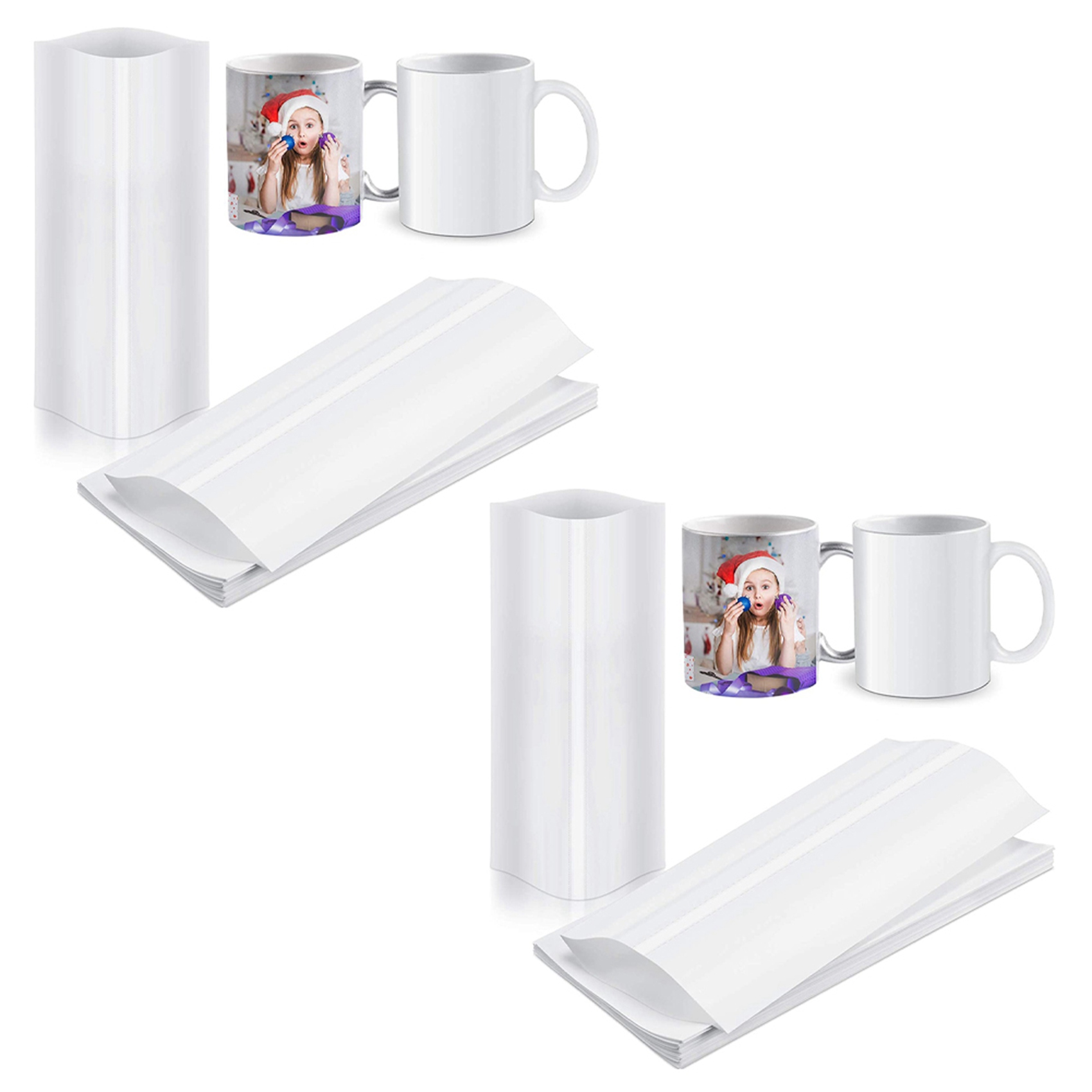 ฟิล์มหดสำหรับงานซับลิเมชัน A74 - Sublimation Mug White บทวิจารณ์และราคา