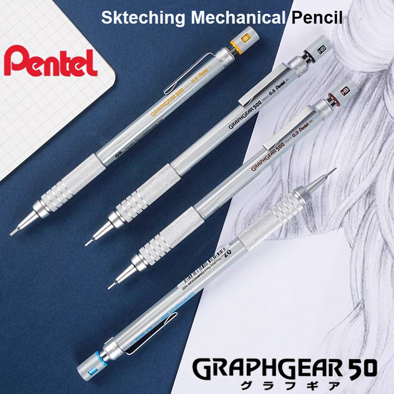 Pentel ดินสอ GraphGear 500 Non - Pentel Pen Graphgear บทวิจารณ์และราคา