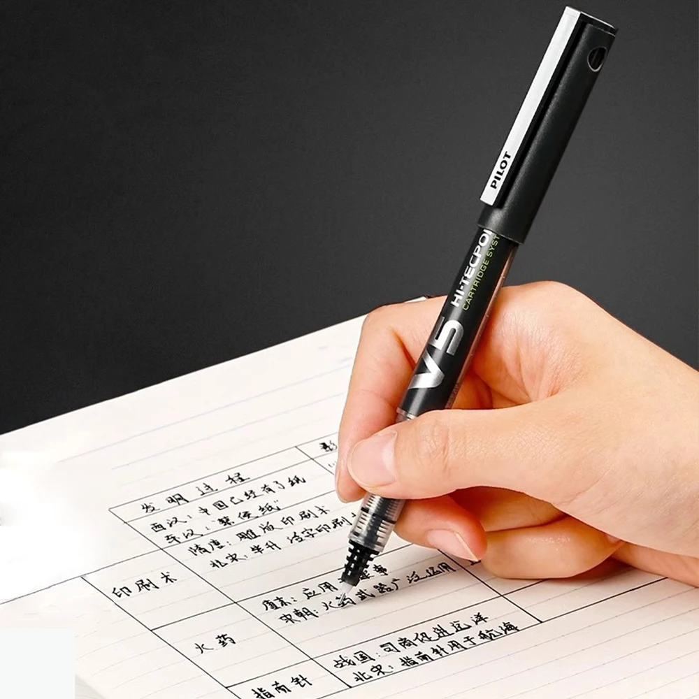 นักบินญี่ปุ่น V5/V7 เจลปากกาขอ - Pilot Pen V5 บทวิจารณ์และราคา