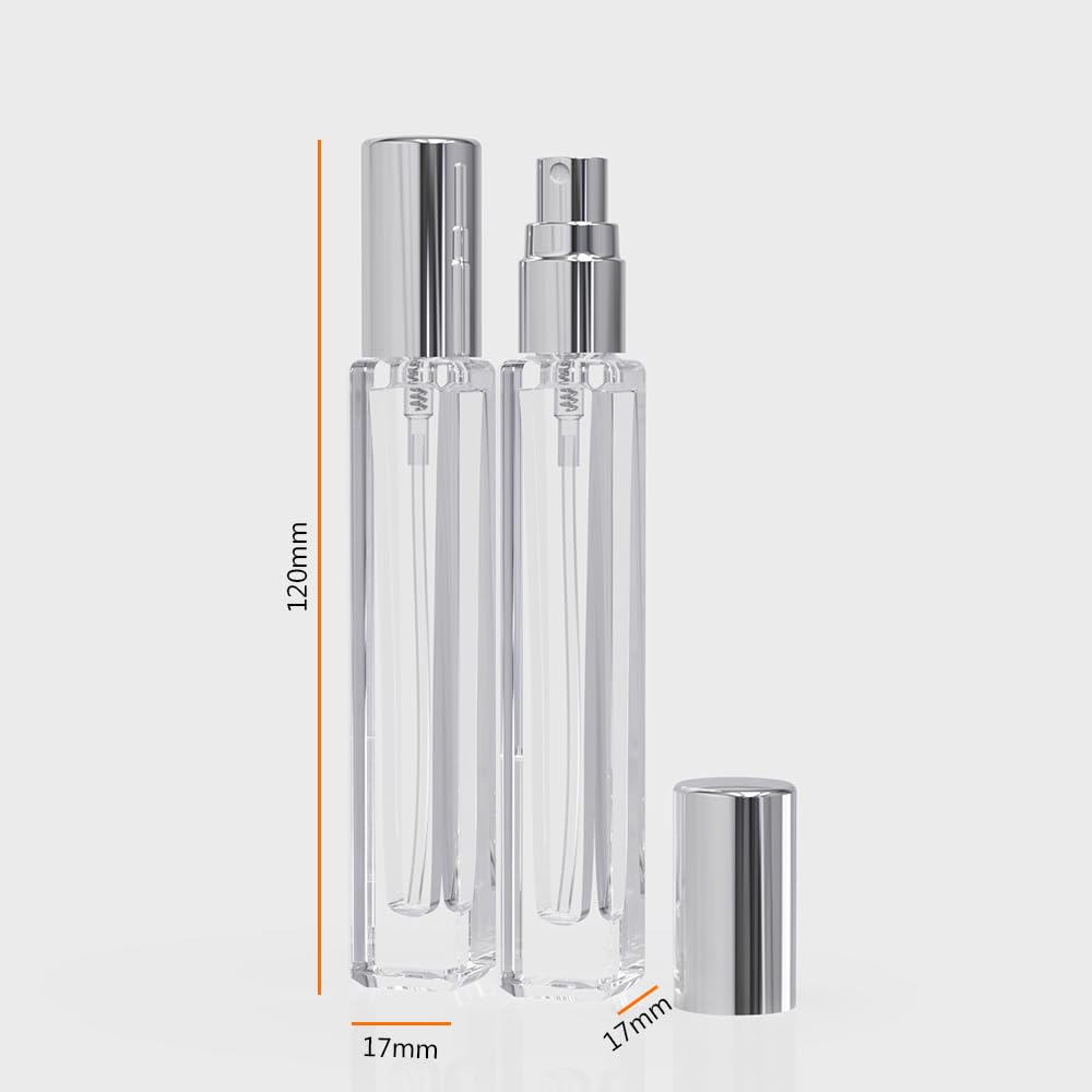 ขวดสเปรย์น้ำหอมแบบพกพา 5 ชิ้น  - Water Bottle Blank บทวิจารณ์และราคา