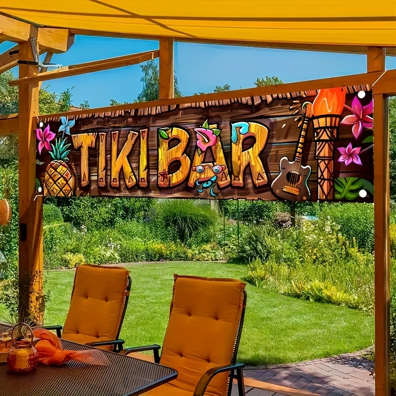 Tiki Barแบนเนอร์Tropical Hawai - Yard Sign Blank บทวิจารณ์และราคา
