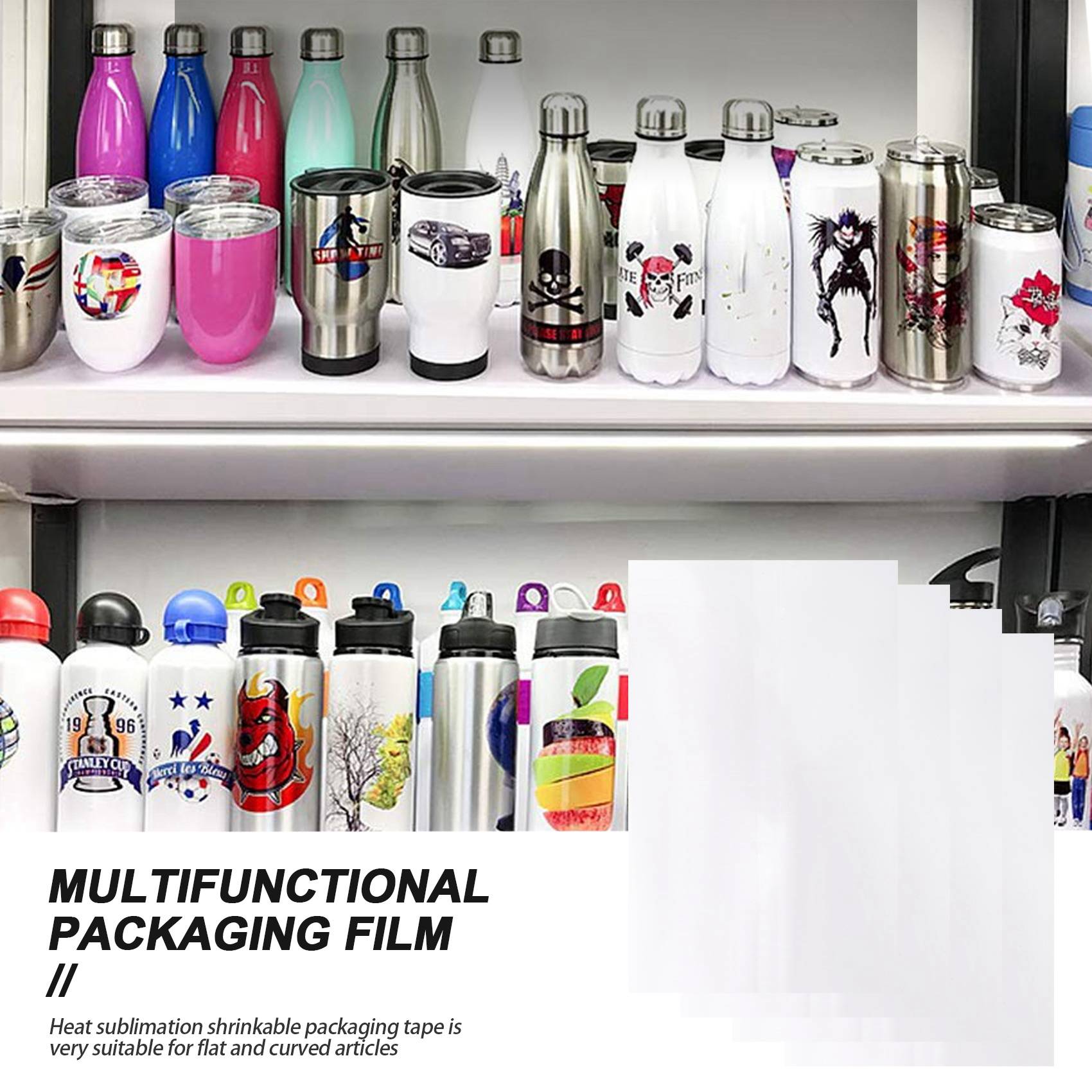 ABHI-30 ชิ้น ฟิล์มหดสำหรับงานซ - Sublimation Mug White บทวิจารณ์และราคา